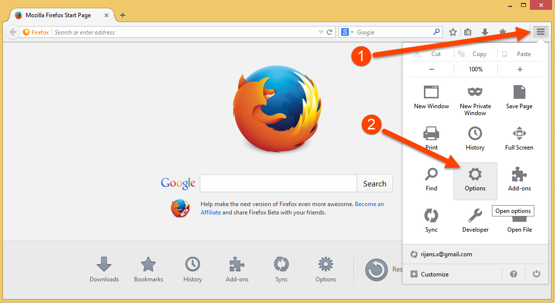 Как сделать картинку в картинке в firefox