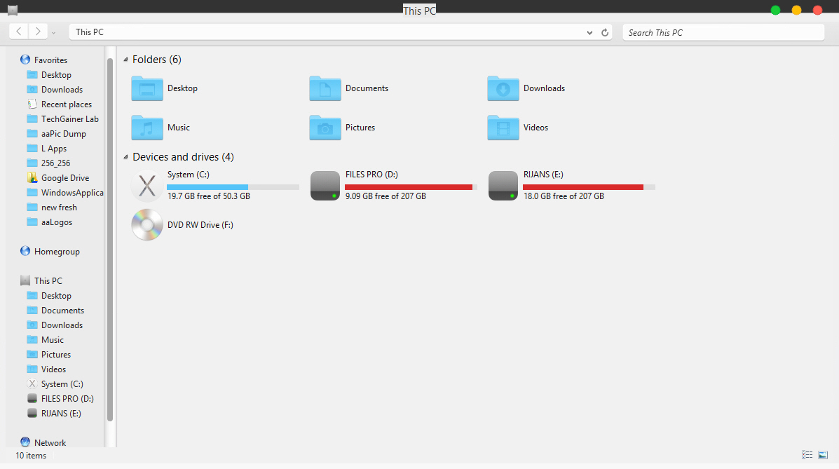 mac os file explorer for windows