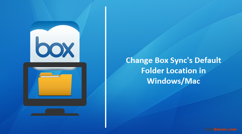 Fancy sync box setup. Sync Box. FOLDERSYNC Windows. Default Box. Changed Box.